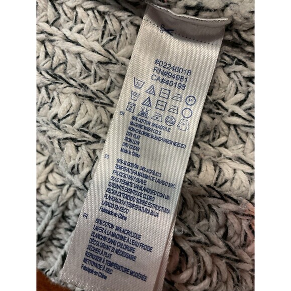 Women’s Sweater Medium Crop Gray Forever 21 Knit Long Sleeve Top Winter - Picture 8 of 9